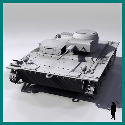 T-38 Soviet light amphi... 3D Model .max