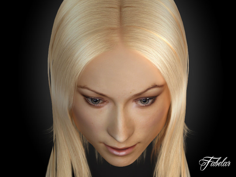 Polska-Models+Olivia ... olivia wilde 3d model olivia wilde photorealistic 3d head model with