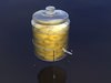 Pineapple infused vodka 3D Model
