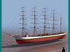 CAP HORN SHIP CLIPPER 3D Model