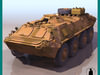 BTR 70 RUSSIAN SOVIET A... 3D Model