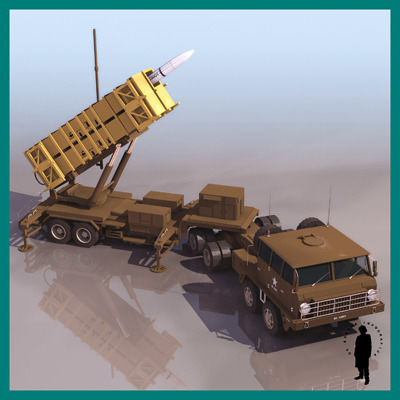 PATRIOT RADAR MISSILE T... 3D Model PATRIOT RADAR MISSILE T... 3D Model .max