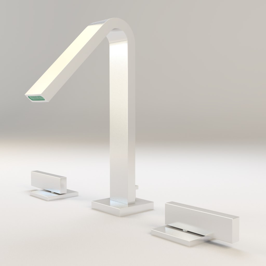 Kohler Loure Widespread Bathroom Sink Faucet 3D Model .max .obj ...