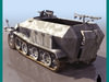SDKFZ 251 F HANOMAG GER... 3D Model