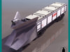 SNOW PLOW 500 LINE TRAI... 3D Model