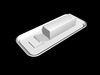Butter dish 3D Model .3ds .lwo .lw .lws .dxf