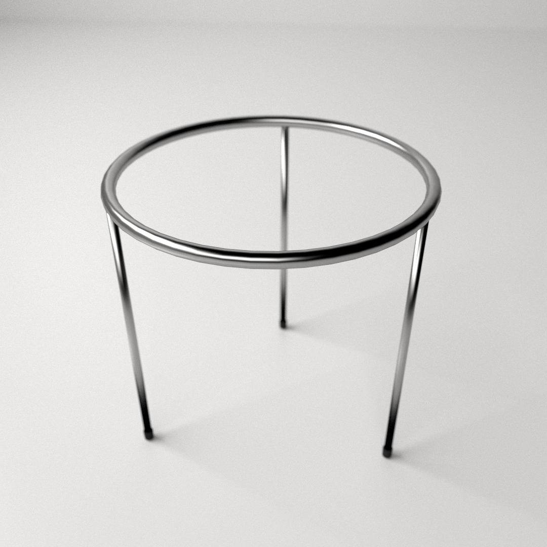 Laboratory Tripod 3D Model .fbx .blend .dae