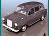 LONDON TAXI CAR ANTIQUE... 3D Model