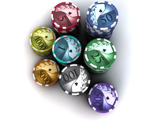 Poker table c4d
