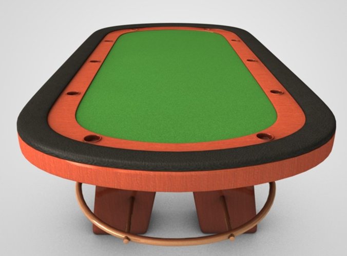 Poker table c4d