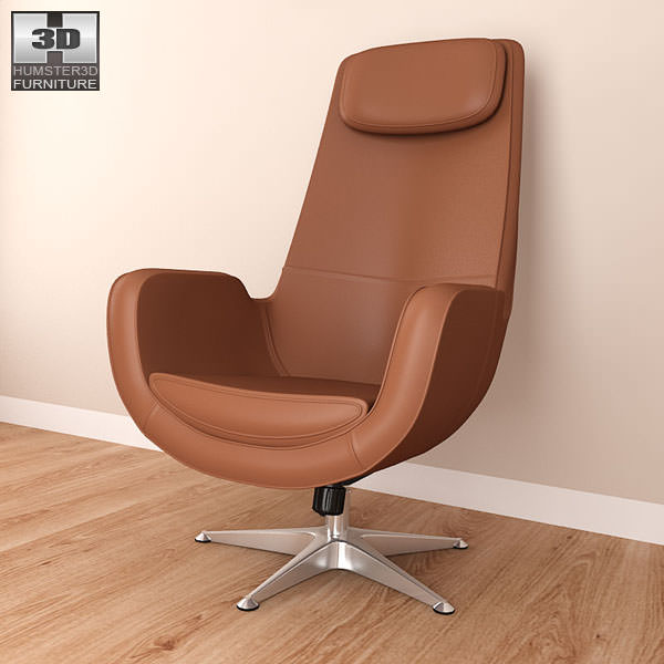 IKEA ARVIKA Swivel Armchair 3D Model Game ready .max .obj .3ds .fbx