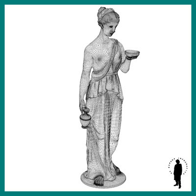 HEBE GREEK ROMAN GODDES... 3D Model .max
