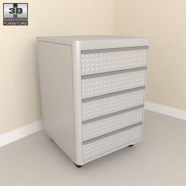 Garage Furniture 05 Set 3D Model Game ready .max .obj .3ds .fbx 