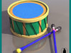 TOY DRUM 3D Model