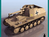SdKfz 124 Wespe German ... 3D Model