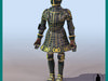 ARMORED HELMET BODY ARM... 3D Model