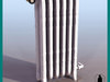VINTAGE IRON OIL RADIATOR 3D Model