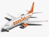 easyJet Boeing 737-700 3D Model