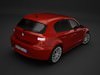 BMW Series 1 2008 3D Model .max .obj .3ds .dxf