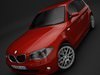BMW Series 1 2008 3D Model .max .obj .3ds .dxf
