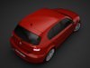 BMW Series 1 2008 3D Model .max .obj .3ds .dxf