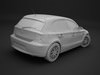 BMW Series 1 2008 3D Model .max .obj .3ds .dxf