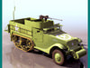 M3 HALF TRACK US CARRIE... 3D Model