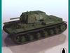 SOVIET RUSSIAN TANK KV ... 3D Model