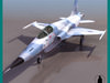 F5EF USAF FIGHTER TIGER... 3D Model