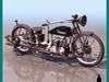 MILITAIRE VINTAGE MOTORCYCLE 3D Model