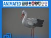 Animated Stork