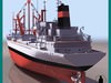 BAHRAIN CARGO SHIP 3D Model