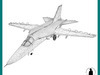 F-111E AIRCRAFT 3D Model .max