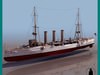 SMS EMDEN (WWI) SHIP 3D Model