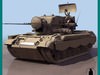 FLAKPANZER GEPARD TANK 3D Model