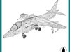 HARRIER AV-813 AIRCRAFT 3D Model .max