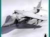 HARRIER AV-813 AIRCRAFT 3D Model .max