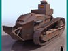 RENAULT FT-17 TANK 3D Model
