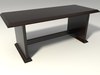 Trestle table 3D Model
