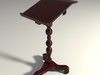 Wooden bookstand 3D Model