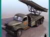 KATYUSHA ROCKET LAUNCHER CAR 3D Model