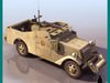 IIWW US M3 SCOUT CAR 3D Model