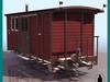 POST WAGON 3D Model