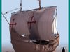 LA PINTA SHIP 3D Model