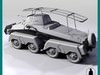 SDKFZ 232 (8 RAD) ARMORED CAR 3D Model .max