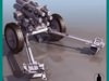 GERMAN 15CM NEBELWERFER CANNON 3D Model