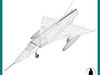 MIRAGE IIIC AIRCRAFT 3D Model .max