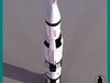 APOLLO SATURN V ROCKET 3D Model