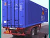CONTAINER TRAILER (40FT) 3D Model