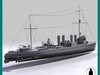 HMS CAMPBELTOWN SHIP 3D Model .max